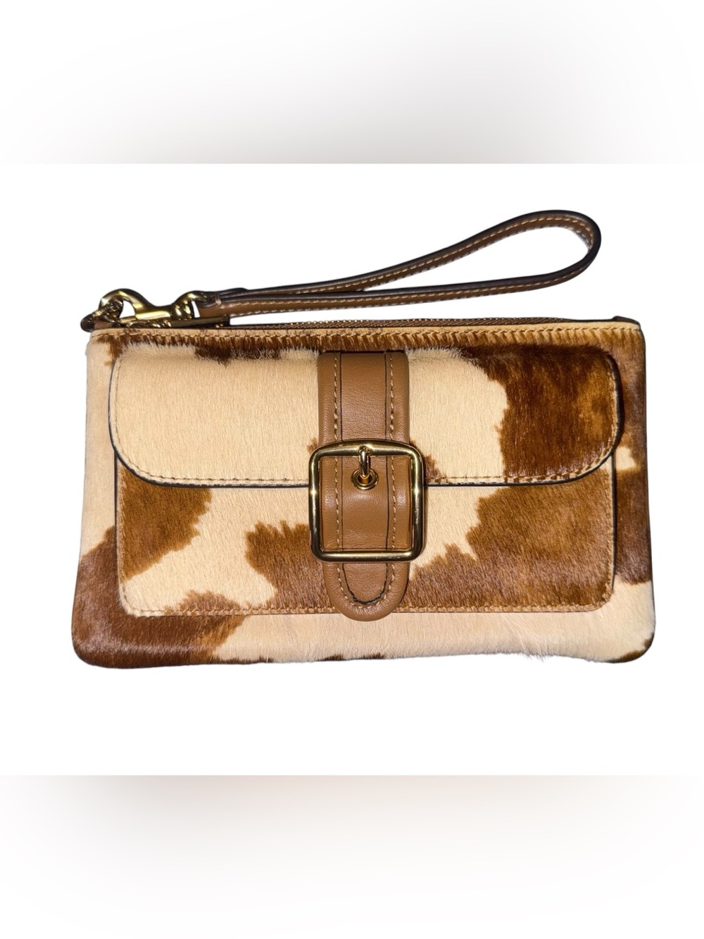 Coach Cow Wristlet